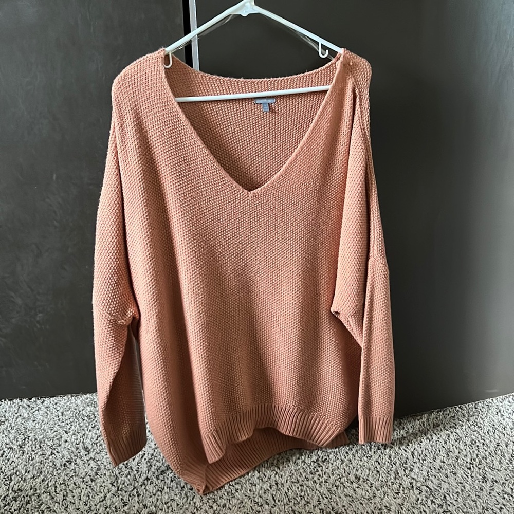 Off the shoulder sweater